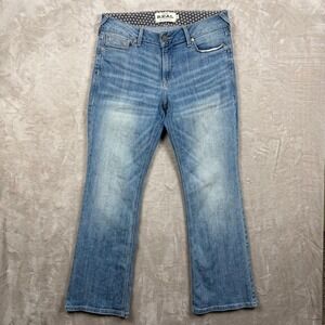 Ariat REAL Perfect Rise Womens 31S Medium Wash Bootcut Jeans Western Rodeo